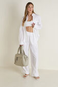 Cotton-Blend Poplin Button-Down Shirt
